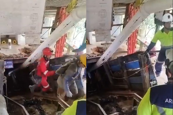 Rescatan con vida a los 23 mineros de Segovia, Antioquia