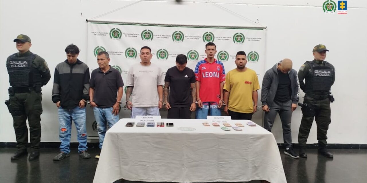 Envían a la cárcel a presuntos integrantes de banda criminal en la Comuna 13 de Medellín