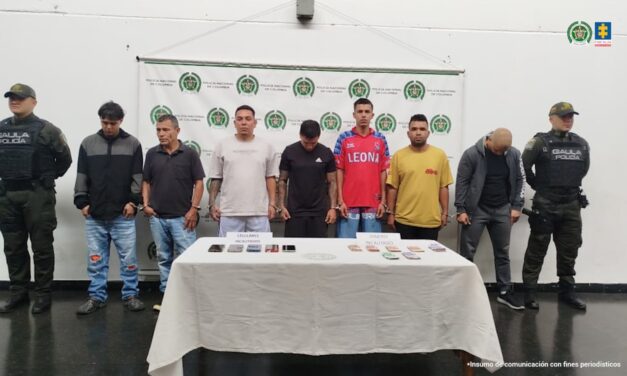 Envían a la cárcel a presuntos integrantes de banda criminal en la Comuna 13 de Medellín