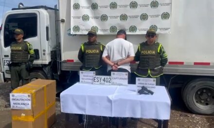 Capturado en Don Matías hombre que robó camión con 7 toneladas de carne