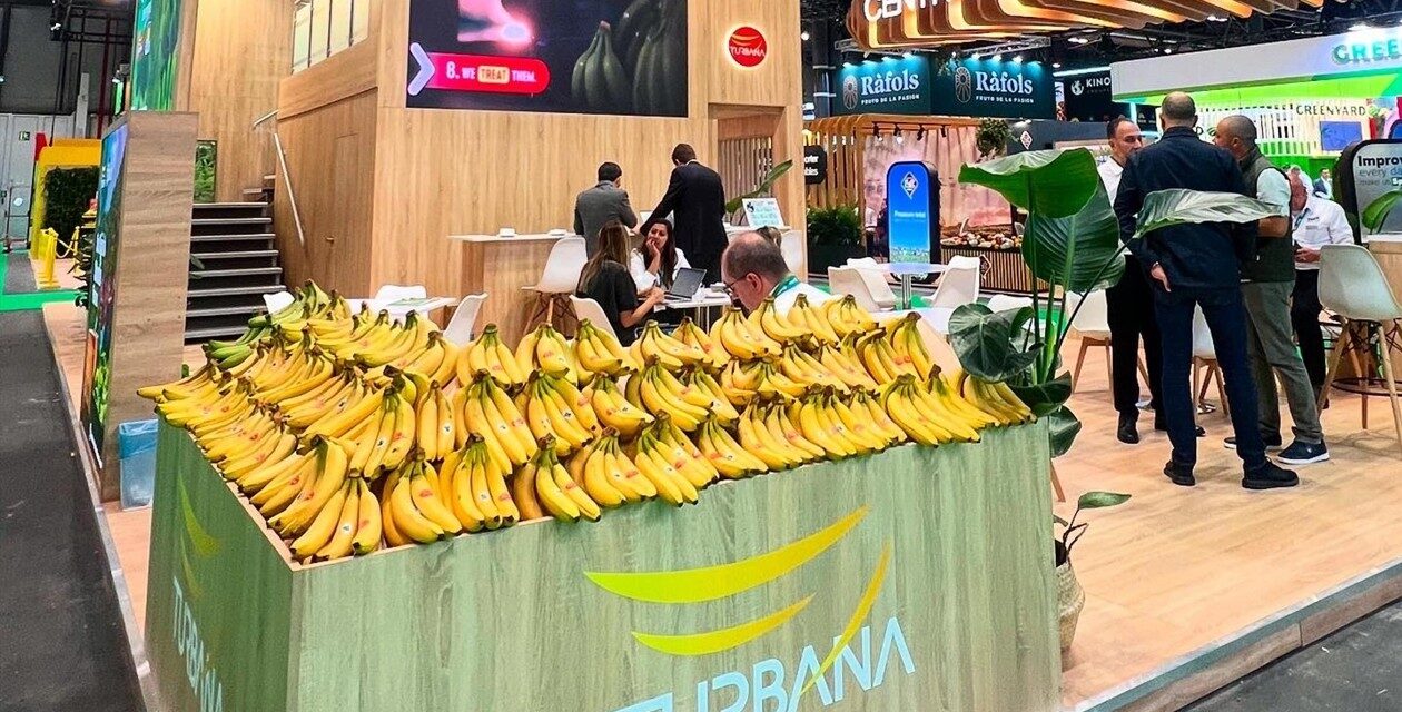 El banano colombiano destaca su producción sostenible e impacto social en Fruit Attraction