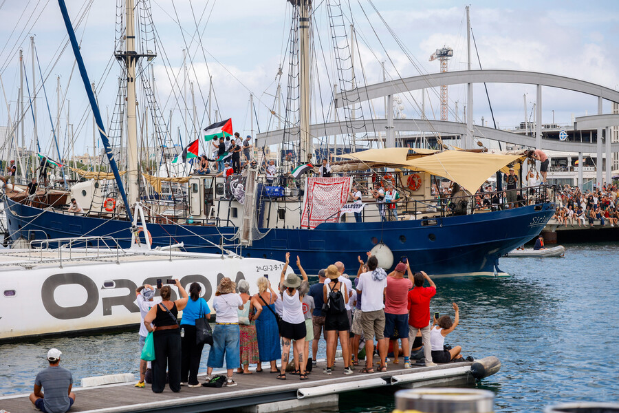 Israel asegura que ningún barco de la flotilla ha roto el bloqueo