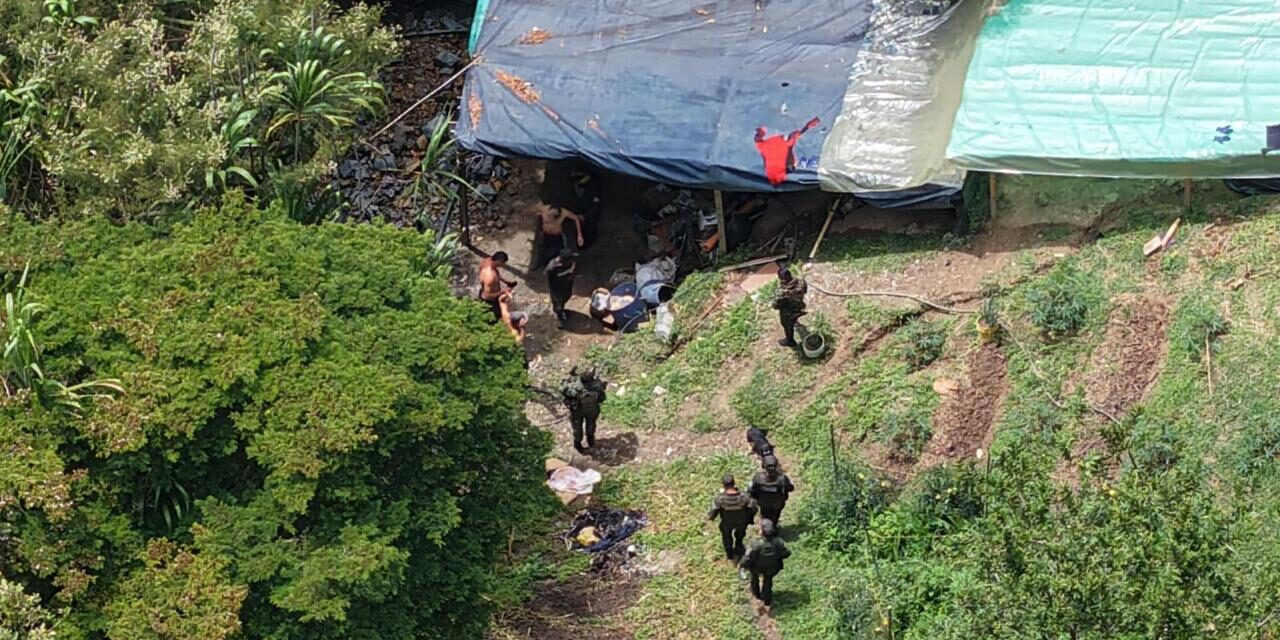 Capturadas cuatro personas por minería ilegal en Girardota, Antioquia