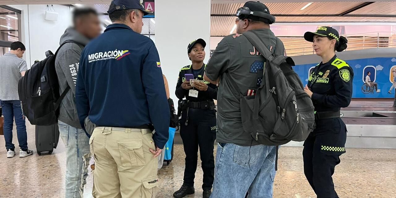 Operativo migratorio en Medellín, deja 19 inadmisiones de extranjeros por presunta explotación sexual