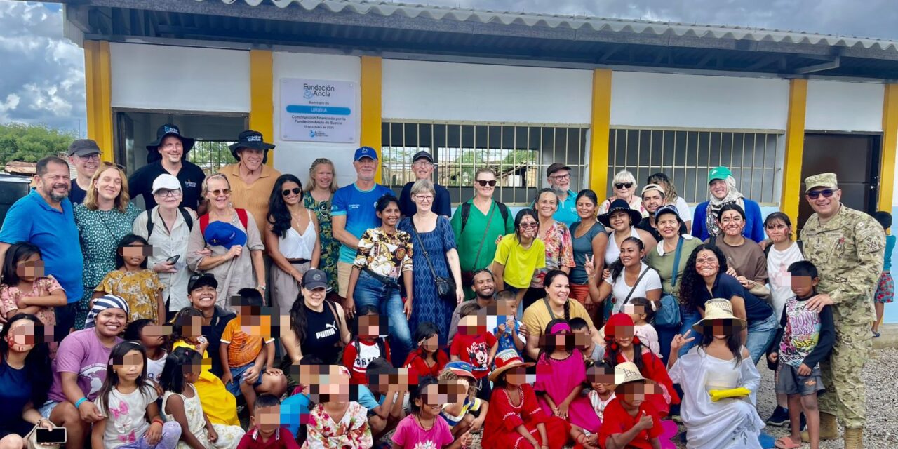 Ejercito Nacional y Fundación Ancla, entregaron espacios educativos para indígenas Wayúu en la Guajira