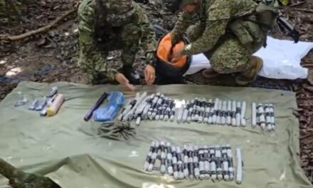 Ejército Nacional desmanteló depósito ilegal de explosivos pertenecientes al Clan del Golfo