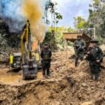 10 personas capturadas en Antioquia por minería ilegal