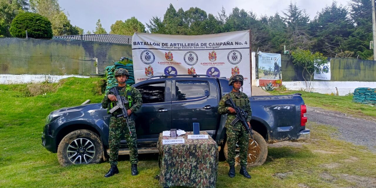 Criminales abren fuego contra militares en puesto de control en Yarumal, Antioquia