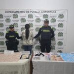 Capturan en Abejorral, Antioquia, a una mujer por el delito de tráfico de drogas