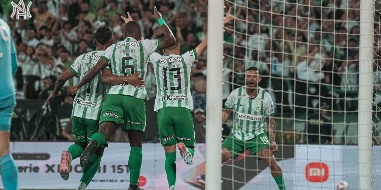 Atlético Nacional aplastó 5-2 al DIM y aseguró su cupo en los cuadrangulares