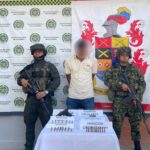 Capturan en El Bagre a alias “Chicharrón”, presunto sicario del Clan del Golfo