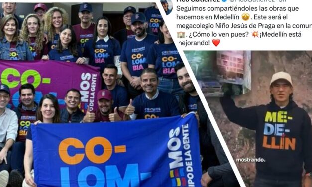 Federico Gutiérrez: la chaqueta del poder y el uso familiar de los símbolos institucionales