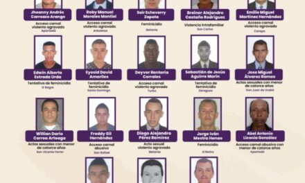 Antioquia publicó el cartel de los más buscados por delitos contra mujeres y niñas