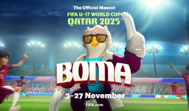 “Boma”, un búho en honor a Bora Milutinović, será la mascota del Mundial Sub-17 Catar 2025