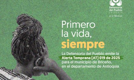 Defensoría emite Alerta Temprana por escalada de violencia en Briceño, Antioquia
