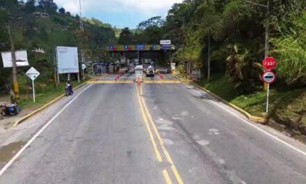 Comenzó la ampliación temporal del peaje de Amagá