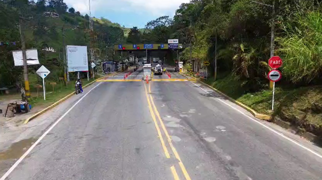 Comenzó la ampliación temporal del peaje de Amagá
