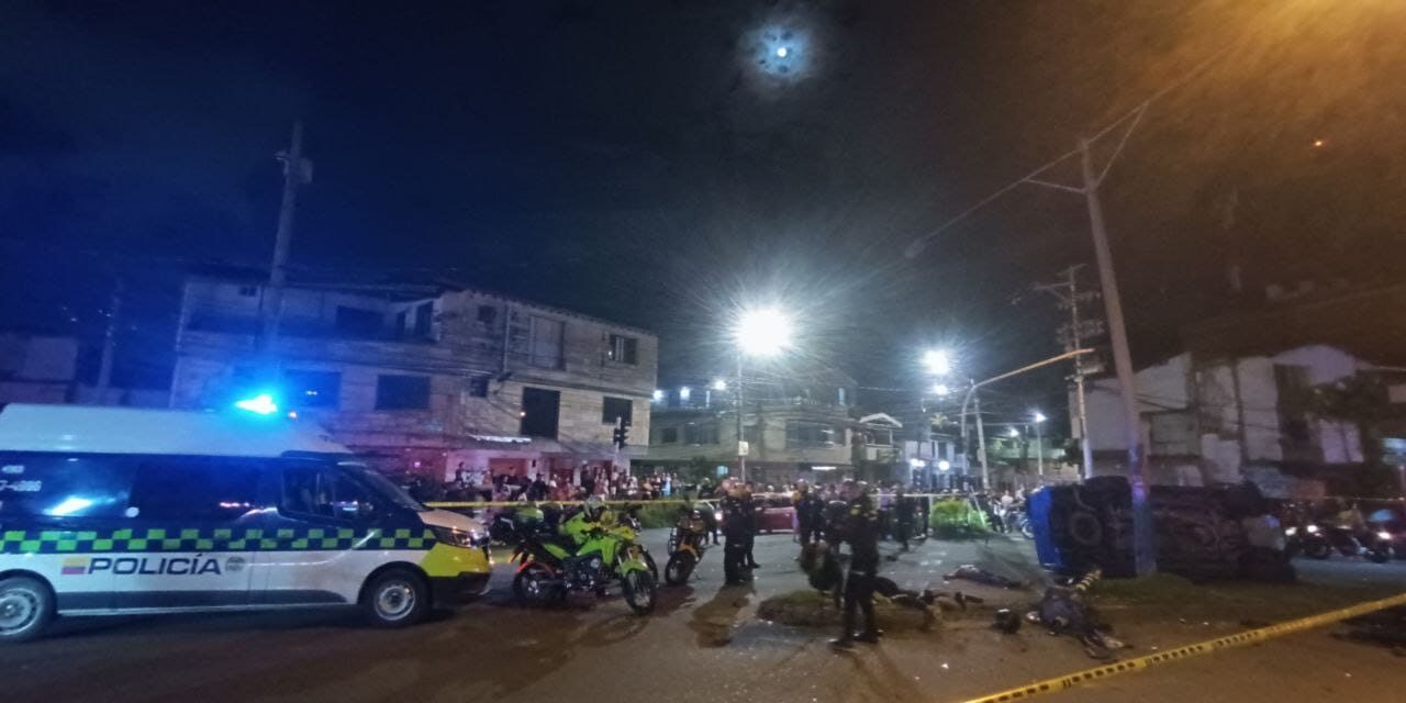 Conductor arrolló a presuntos fleteros en la avenida 80: un muerto y un herido dejó el hecho