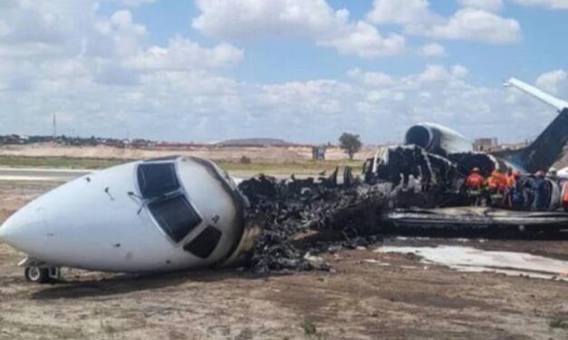 Jet oficial del Gobierno congoleño se incendió tras salirse de pista en Kolwezi