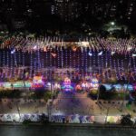 Medellín encendió su alumbrado navideño con más de ocho millones de luces LED