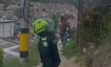 Hombre murió tras enfrentamiento con la Policía en el barrio Olaya Herrera, Medellín