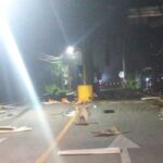 Atentado terrorista en el peaje Cabildo en Antioquia. El explosivo habría sido detonado por ELN