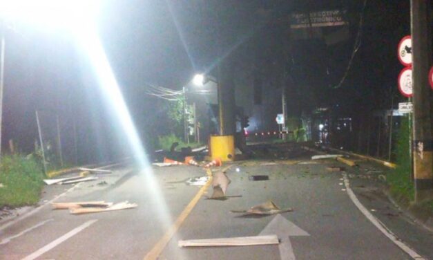 Atentado terrorista en el peaje Cabildo en Antioquia. El explosivo habría sido detonado por ELN