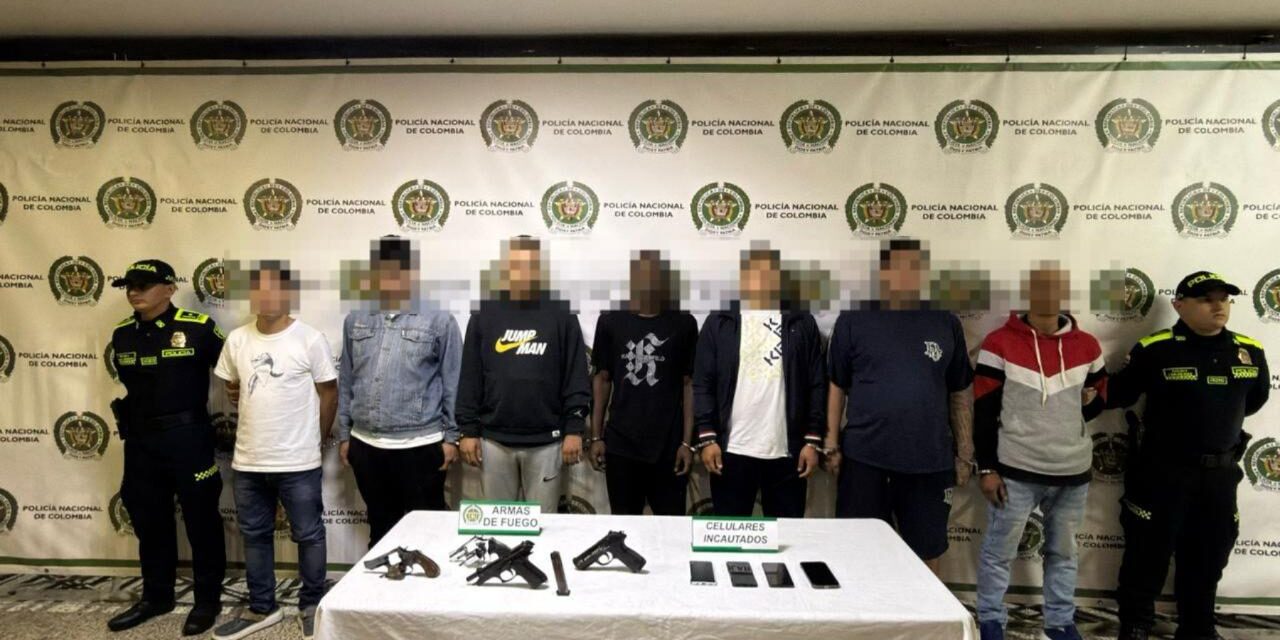 Capturan a cinco presuntos integrantes de banda dedicada al hurto de relojes de alta gama en Medellín