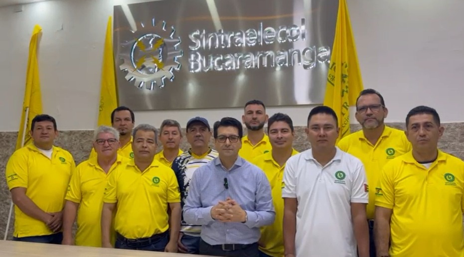 Sindicato denuncia negativa de la Electrificadora de Santander a negociar pliego y advierte posible huelga