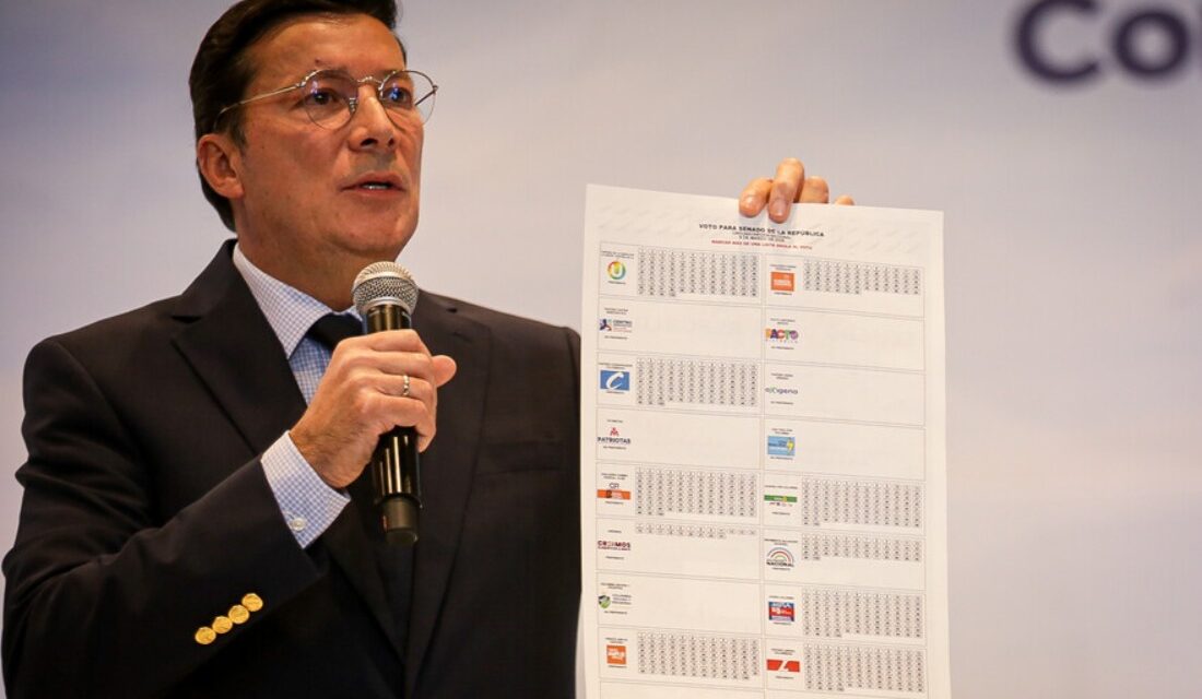 Listo el sorteo del tarjetón del Senado: el Partido de La U encabezará la papeleta