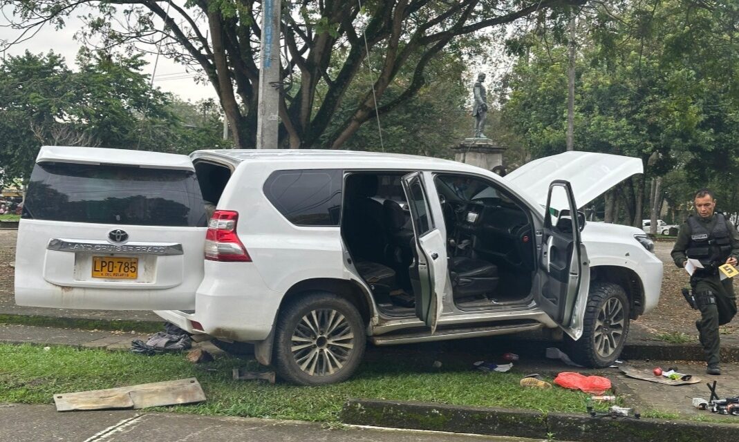 Frustran atentado terrorista en Popayán frente a estación de Policía