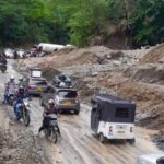 Paso a un carril en la vía Medellín – Urabá entre Dabeiba y Mutatá
