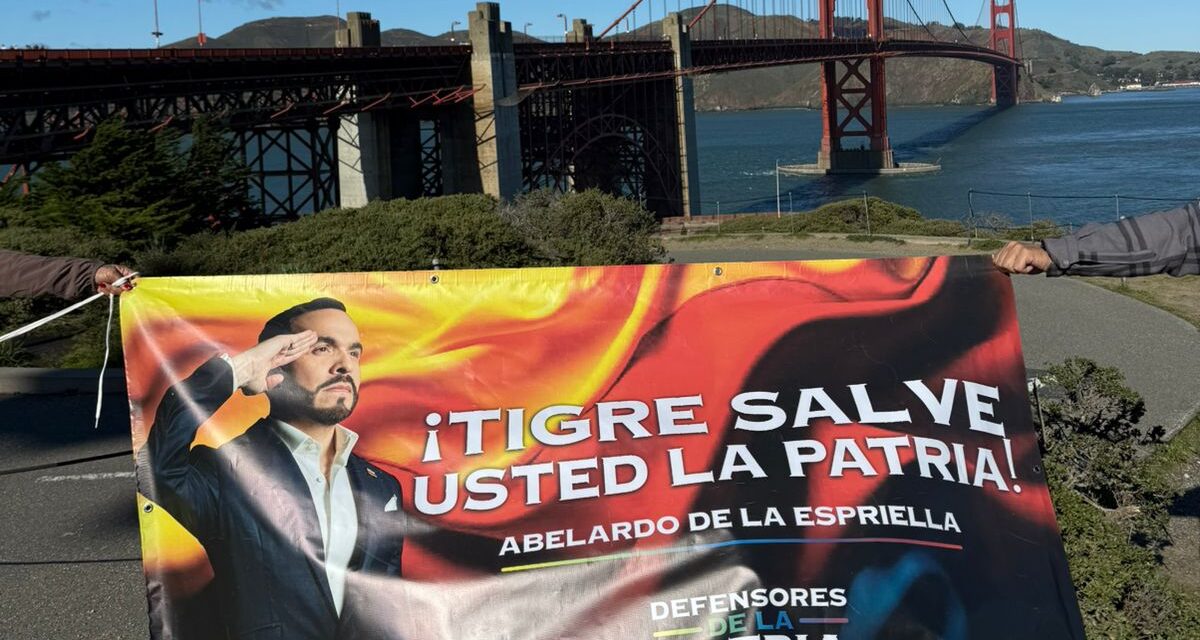 Publicidad de Abelardo llega al Golden Gate en San Francisco en plena campaña presidencial colombiana