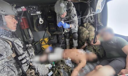 Tres soldados heridos por explosivos en Anorí fueron evacuados en helicóptero a Medellín