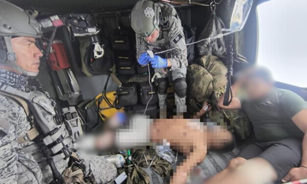 Tres soldados heridos por explosivos en Anorí fueron evacuados en helicóptero a Medellín