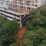 Un derrumbe obligó a cierre parcial de vía en el sector San José de Sabaneta