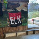 Reportan aparición de banderas alusivas al ELN en zona rural de Andes, Antioquia