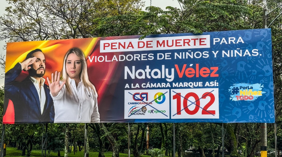 Aspirante de Cambio Radical propone pena de muerte para violadores de menores