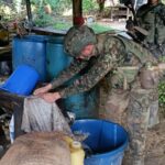 Autoridades destruyen laboratorios de droga del Clan del Golfo en el Urabá antioqueño