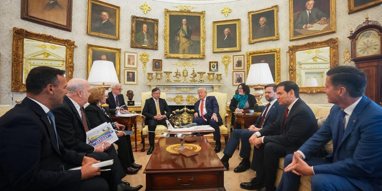 Trump destaca reunión con Petro y anuncia trabajo conjunto en lucha contra el narcotráfico