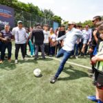 Medellín entrega cancha La Mansión con estándar FIFA