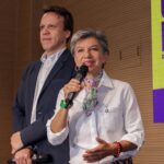 Claudia López oficializa su candidatura presidencial y elige a Leonardo Huerta como fórmula vicepresidencial