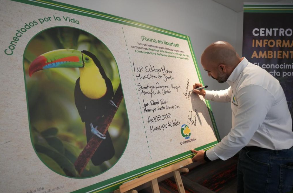 Corantioquia declara nuevas Áreas Libres de Fauna Silvestre