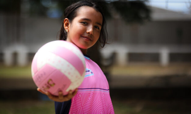 “Los niños debemos estudiar, pero también sacar tiempo para el deporte”