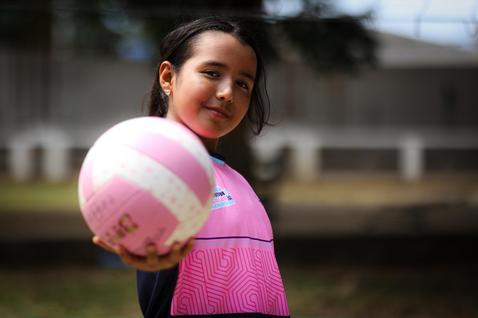 “Los niños debemos estudiar, pero también sacar tiempo para el deporte”