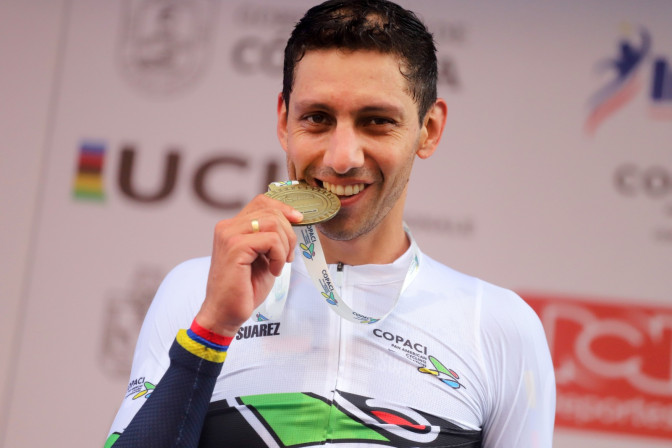 Walter Vargas logra oro histórico y Colombia lidera el Panamericano de Ruta en Montería