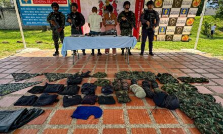 Dos presuntos integrantes de la Estructura 36 fueron capturados tras combates con el Ejército en Briceño, Antioquia
