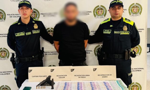 Capturan a presunto responsable de hurto a adulta mayor y recuperan más de $6 millones