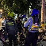 Operativo contra piques ilegales en Medellín deja 58 comparendos y 28 motos inmovilizadas