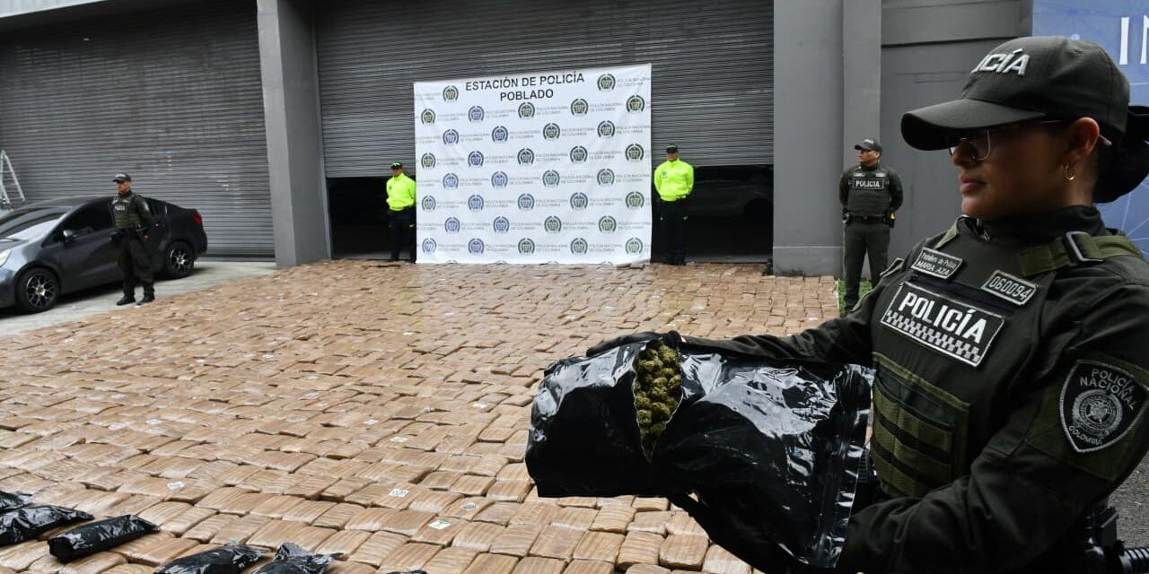 Incautan más de 2,2 toneladas de marihuana en el Valle de Aburrá: cargamento estaría vinculado a estructuras criminales
